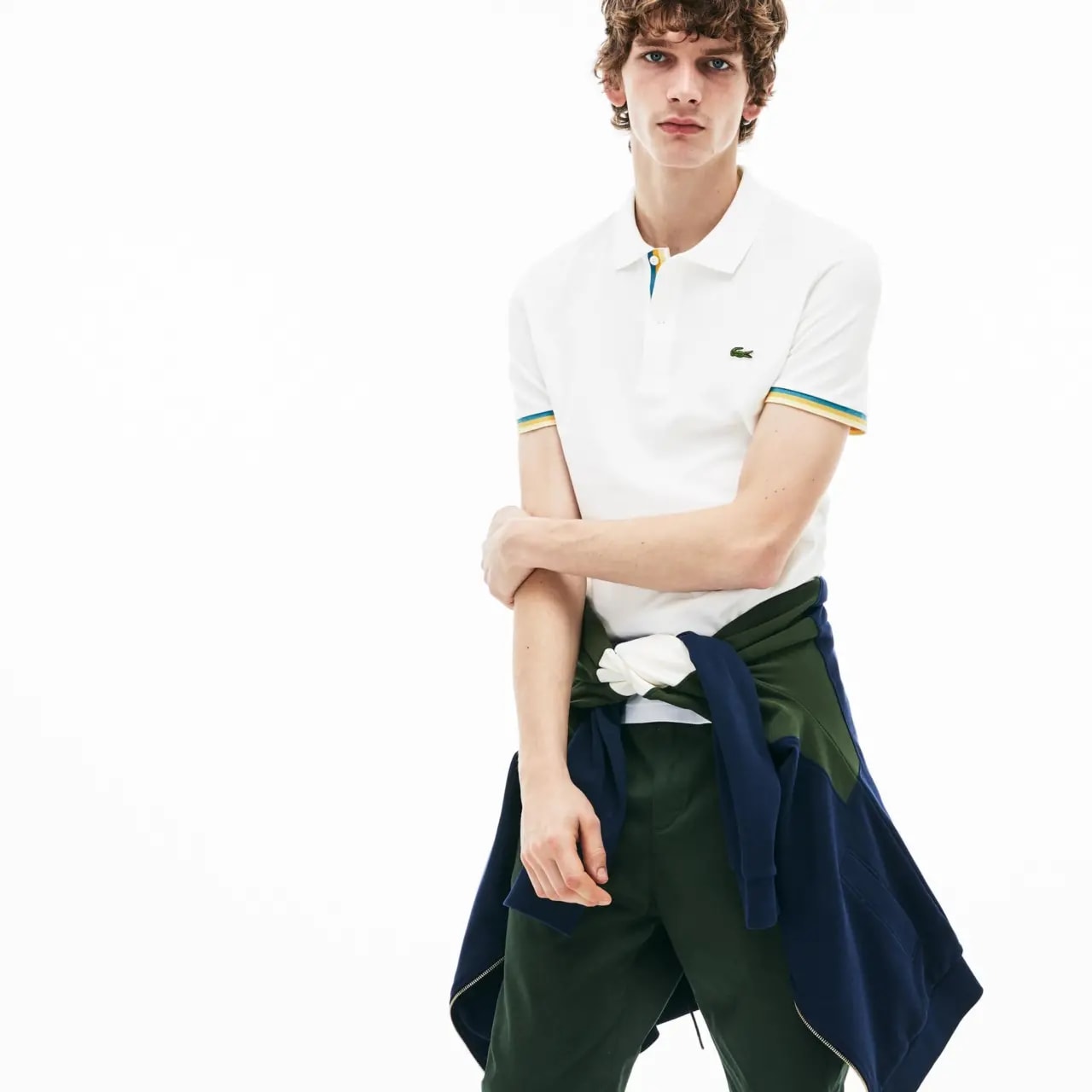 Áo Lacoste Polo SLim fit Petit Pique PH4220-51-001 — ảnh 4