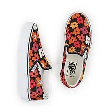 Giày Vans Classic Slip-On 'Flower' VN0A3UT7BML — ảnh 4