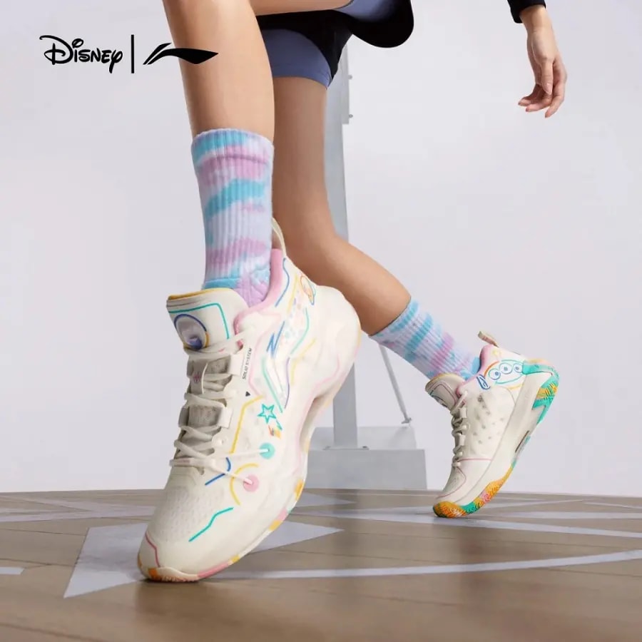 Giày Lining x Disney 2.0 Low 'Multi Color' ABAS103-1 — ảnh 5