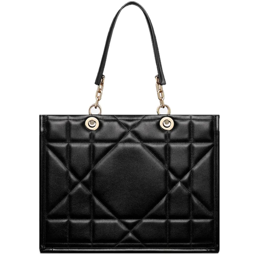 Túi Dior Medium Essential Tote Bag 'Black Archicannage' M8721OZVJ-M900 — kich-thuoc: 36-5-x-28-x-17-5-cm