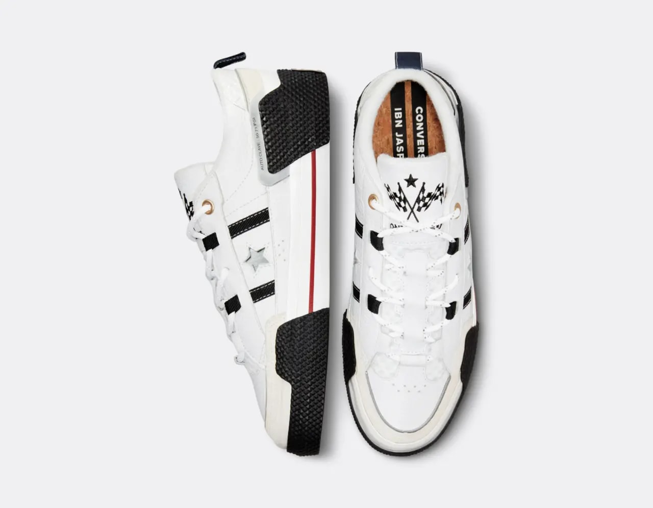 Giày Converse One Star OX IBN 'Jasper White' A00245C — ảnh 4