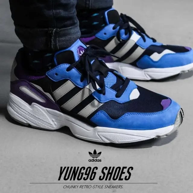 Giày Adidas Yung-96 'Blue Purple' DB2606 — ảnh 2