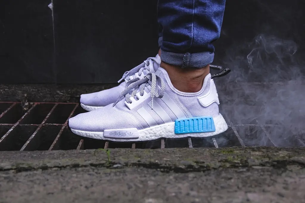 Giày Adidas NMD R1 'Cyan Blue' S80207 — ảnh 3