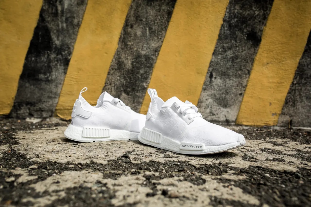 Giày Adidas NMD_R1 Primeknit 'Japan Triple White' BZ0221 — ảnh 3