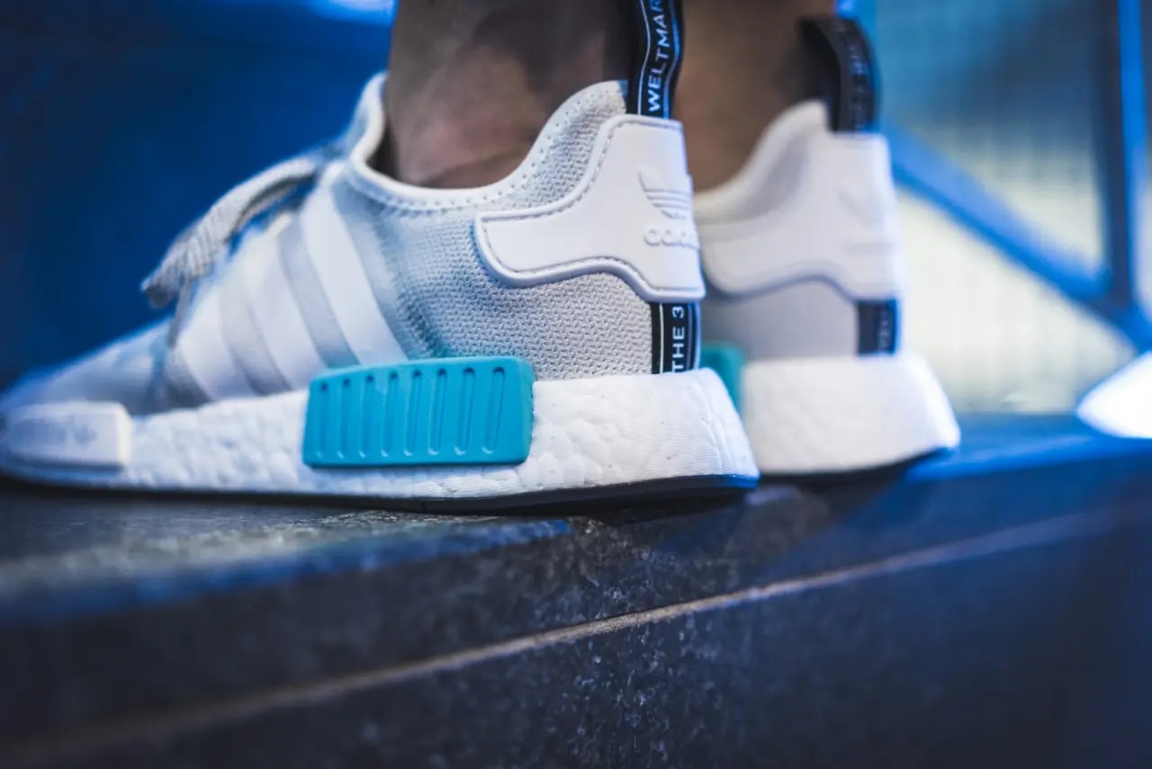 Giày Adidas NMD R1 'Cyan Blue' S80207 — ảnh 4