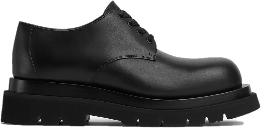 Giày Bottega Veneta Lug Lace-Up Shoe 'Black' 730223VBS501000 — kich-thuoc: 40
