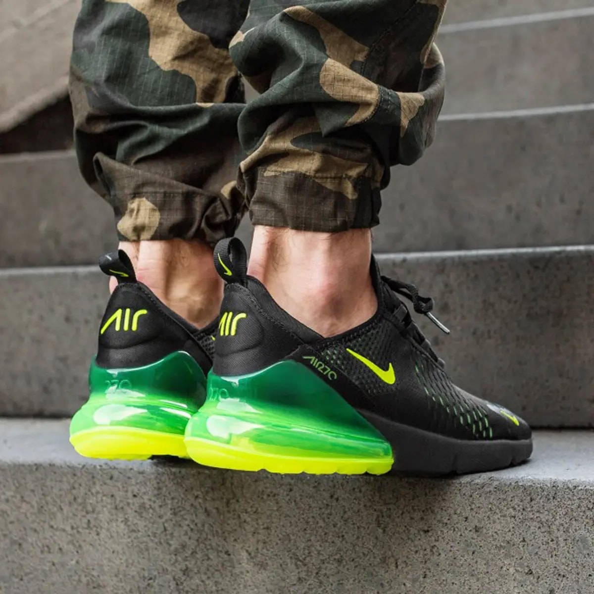 Giày Nike Air Max 270 'Black Volt' AH8050-017 — ảnh 2
