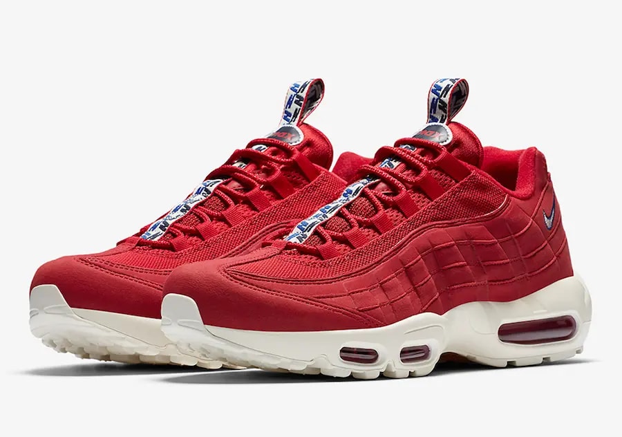 Giày Nike Air Max 95 TT Pull Tab 'Gym Red' AJ1844-600 — ảnh 4