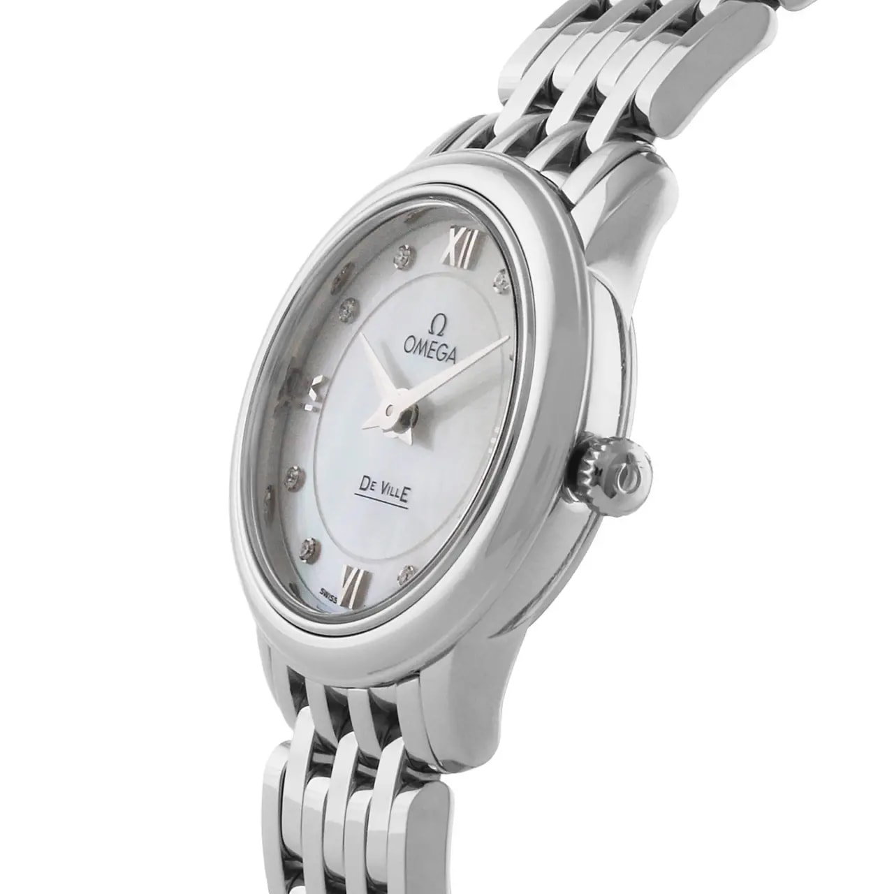 Đồng Hồ Omega De Ville Prestige 'Silver' 424-15-24-60-55-001 — ảnh 3