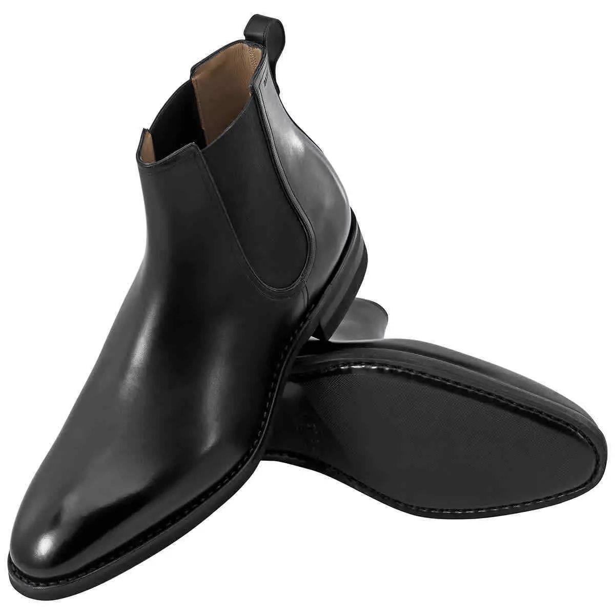 Giày Bally Scavone Black Leather Bootie 'Black' 6193764 — ảnh 3