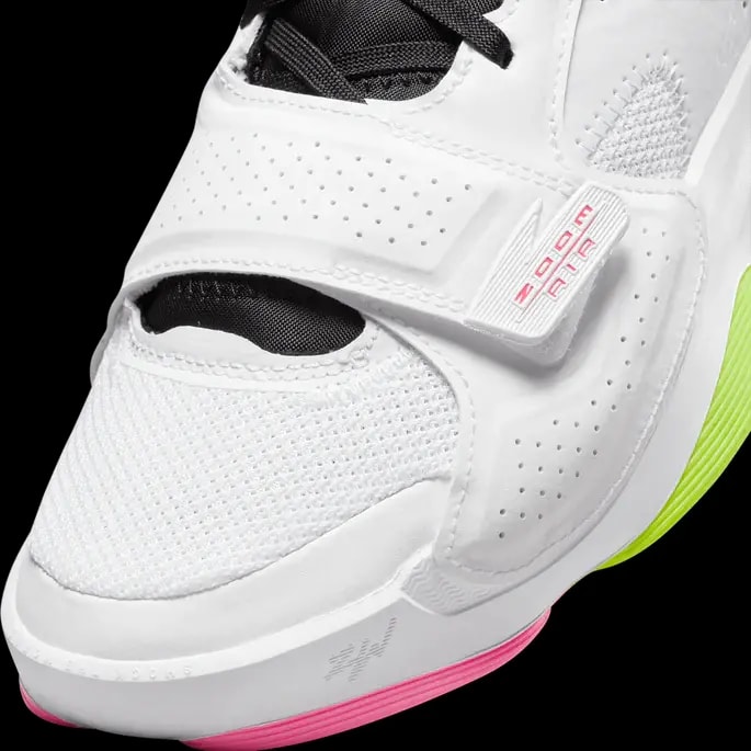Giày Nike Air Jordan Zion 2 Dynamic Turquoise GS 'White' DO9514-107 — ảnh 5