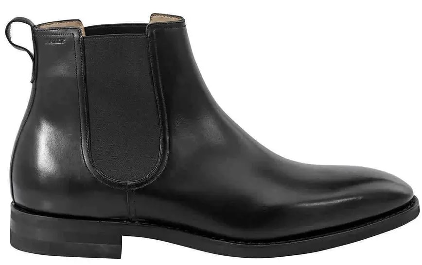 Giày Bally Scavone Black Leather Bootie 'Black' 6193764 — kich-thuoc: lien-he-order