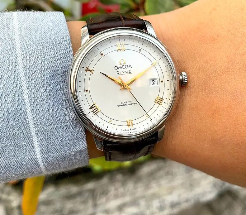 Đồng Hồ Omega De Ville Prestige 'Gold' 424-13-40-20-02-002 — ảnh 3