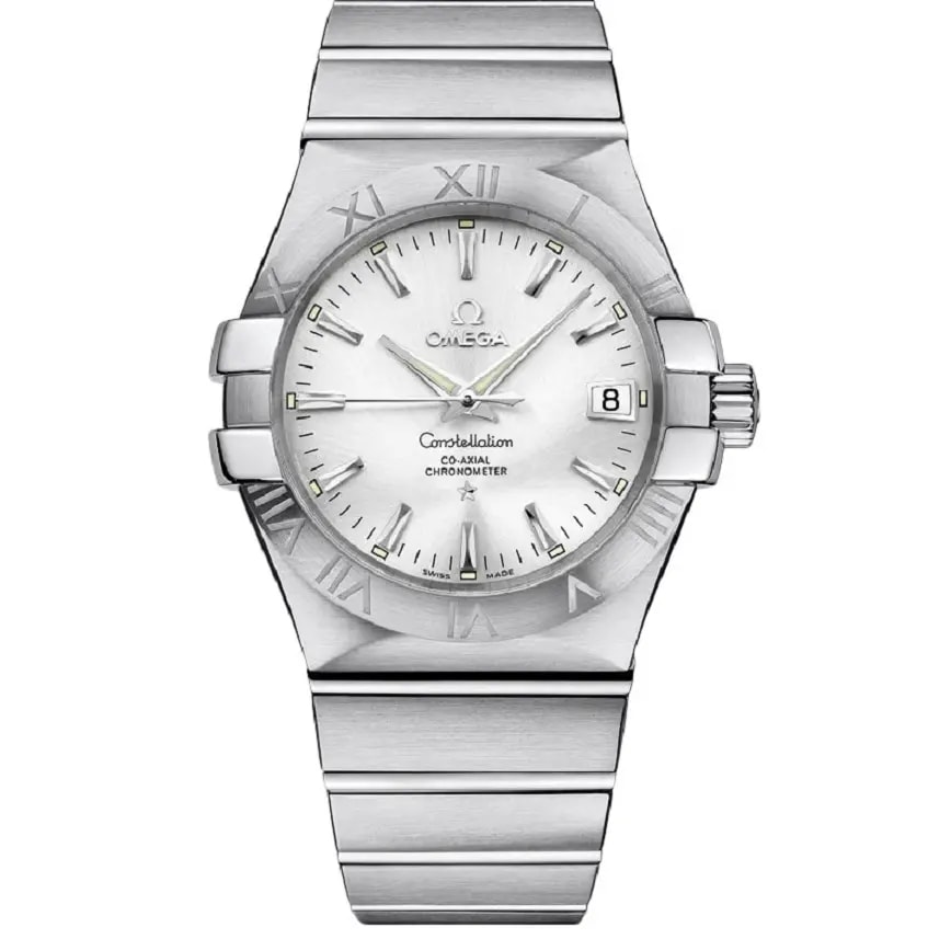 Đồng Hồ Omega Constellation 09 'Silver' 123-10-35-20-02-001
