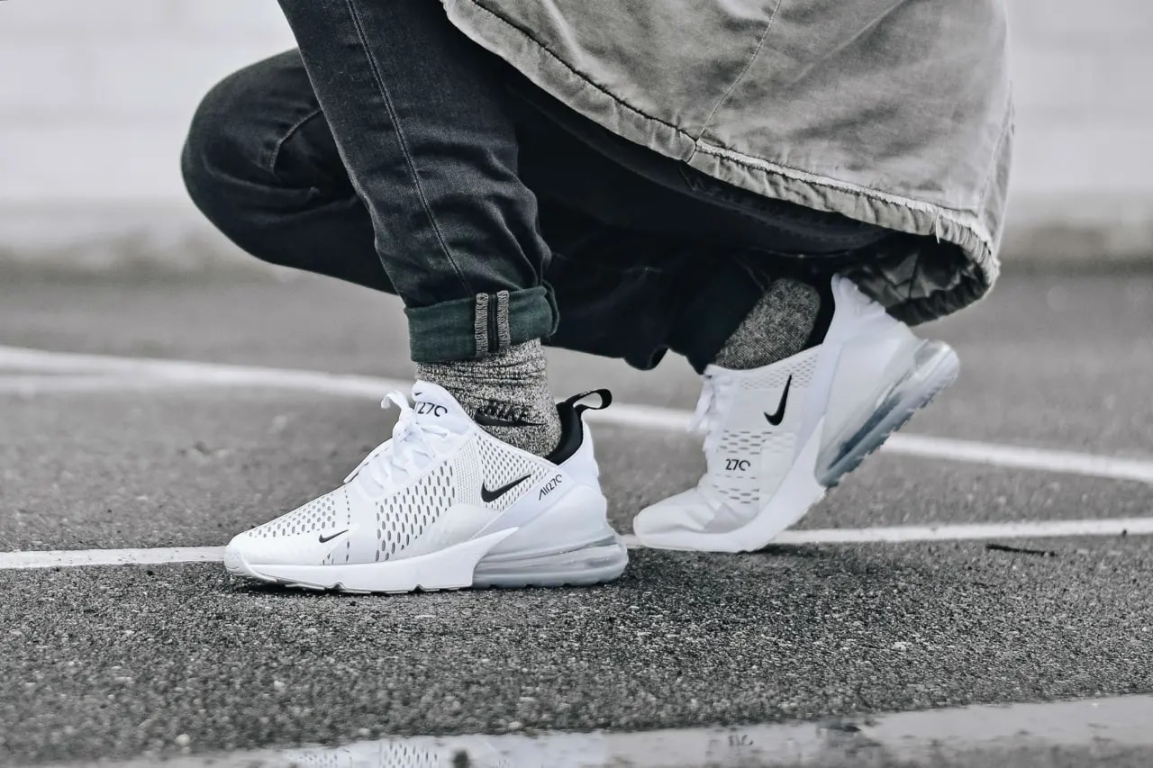 Giày Nike Air Max 270 'White Black' AH8050-100 — ảnh 5