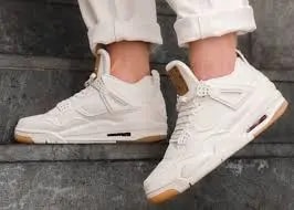 Giày Nike Air Jordan Levi's x Air Jordan 4 Retro 'White Denim' AO2571-100 — ảnh 3
