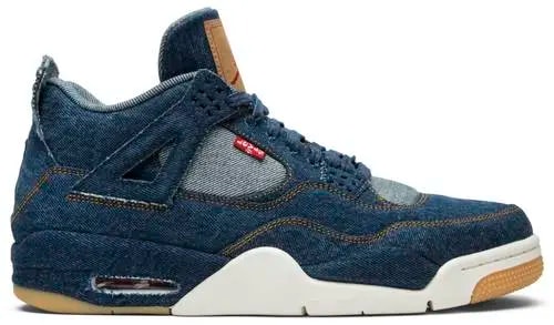 Giày Nike Air Jordan Levi's x Air Jordan 4 Retro 'Denim' AO2571-401 — tieu-de: 40-5