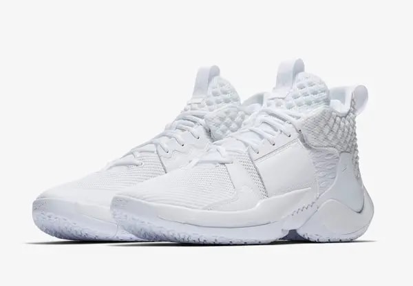 Giày Nike Jordan Why Not Zer0.2 'Triple White' AO6219-101 — ảnh 4