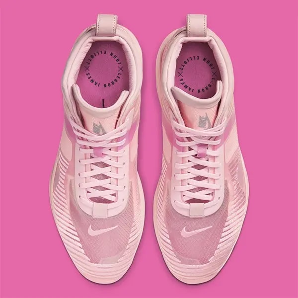 Giày Nike John Elliott x LeBron Icon 'Tulip Pink' AQ0114-600 — ảnh 4