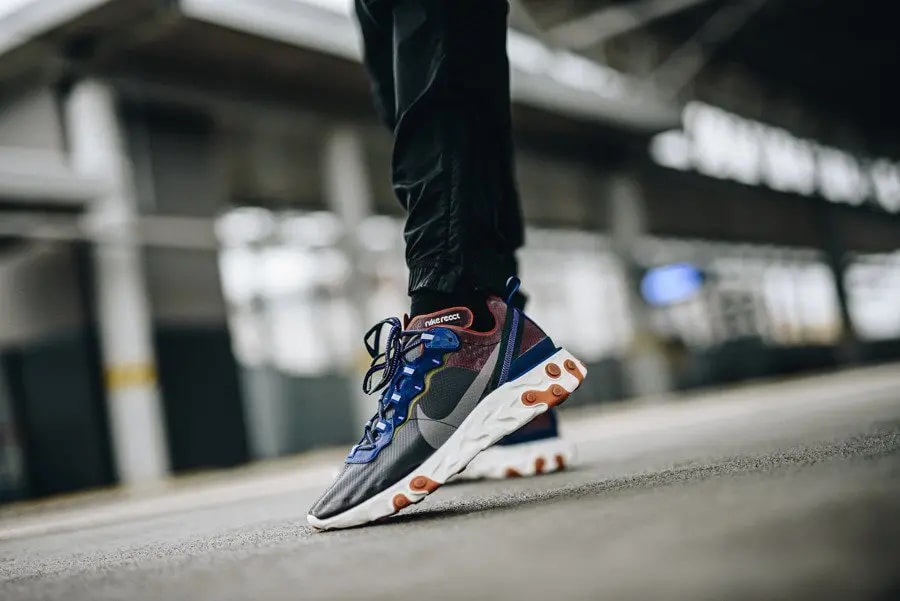 Giày Nike React Element 87 'Dusty Peach' AQ1090-200 — ảnh 3