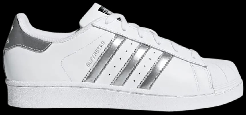 Giày Adidas Superstar 'White Silver Metallic' AQ3091 — kich-thuoc: 37-1-3