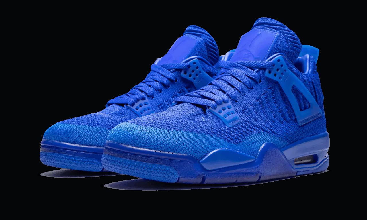 Giày Nike Air Jordan 4 Flyknit 'Hyper Royal' AQ3559-400 — ảnh 2