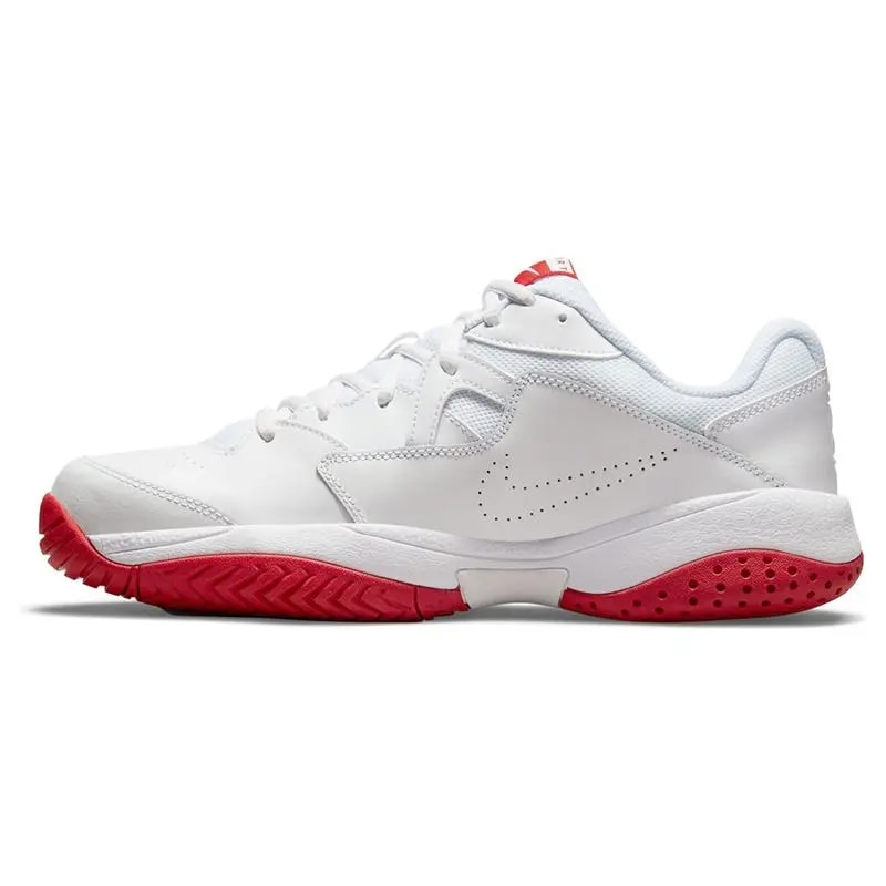 Giày Tennis Nike Court Lite 'White University Red' AR8836-177 — ảnh 4
