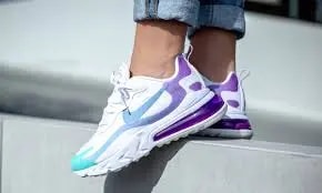 Giày Nike Wmns Air Max 270 React 'Light Purple' AT6174-102 — ảnh 2