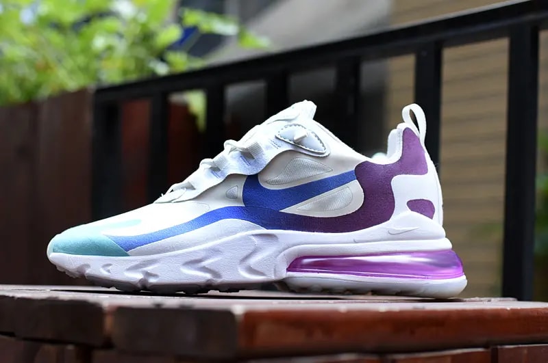 Giày Nike Wmns Air Max 270 React 'Light Purple' AT6174-102 — ảnh 4