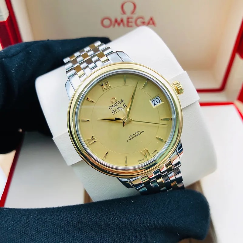 Đồng Hồ Omega De Ville Prestige 'Gold' 424-20-33-20-08-001 — ảnh 2