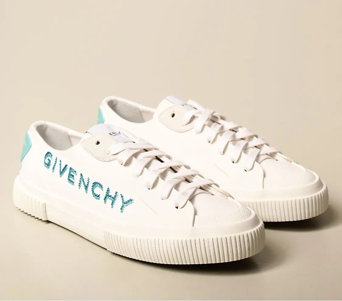 Giày Givenchy Sneakers In Leather With Logo BE000PE0SP-128 — ảnh 4