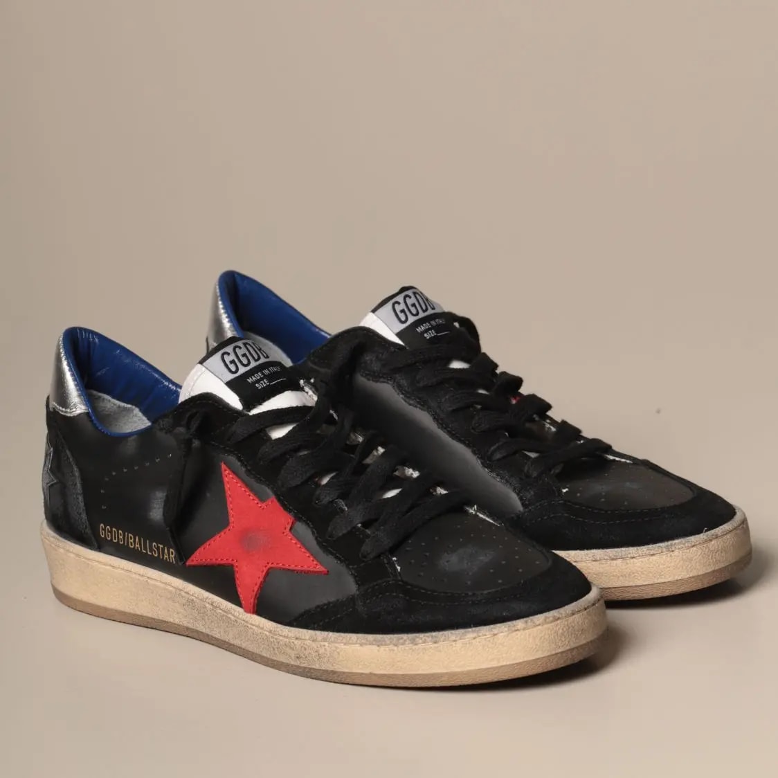 Giày Golden Goose Ball Star Black GMF00117-F000628-90208 — ảnh 2
