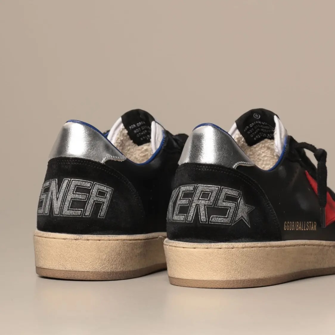 Giày Golden Goose Ball Star Black GMF00117-F000628-90208 — ảnh 3