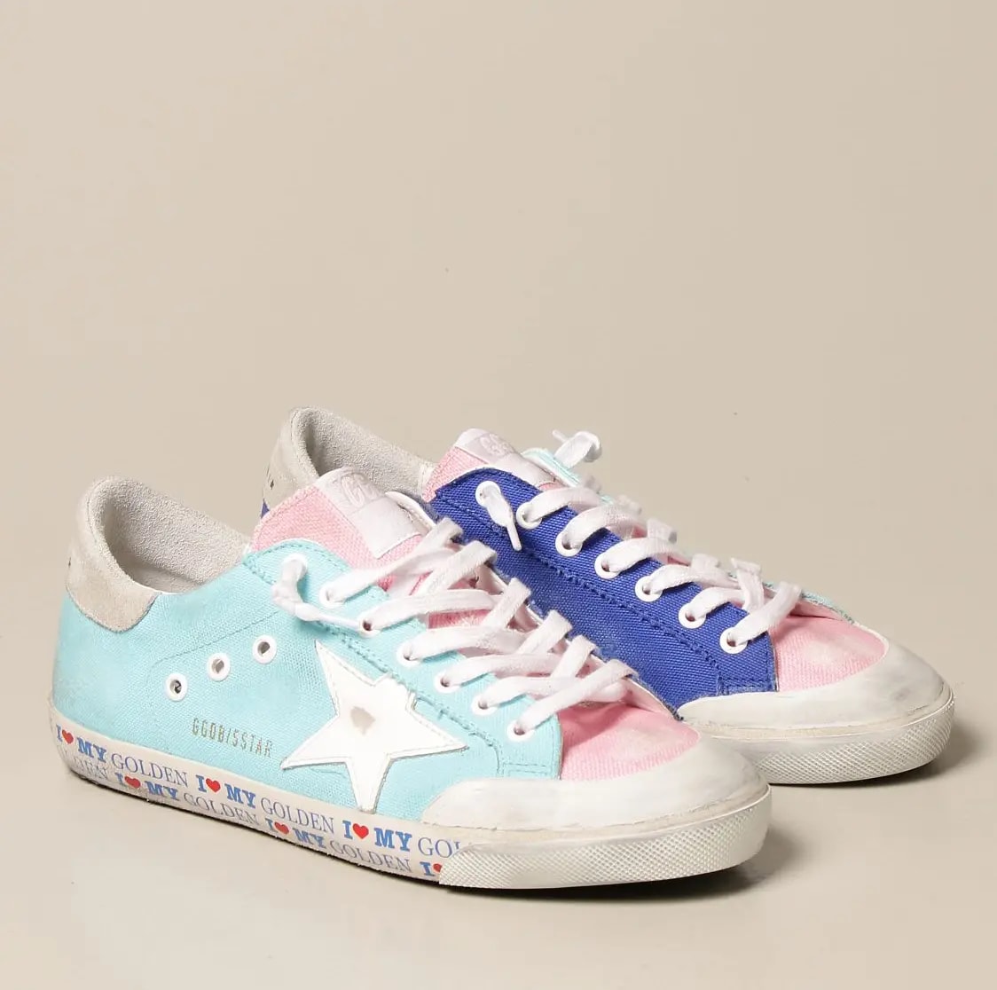 Giày Golden Goose Super Star Multi-Color GMF00107-F001238-50593 — ảnh 2