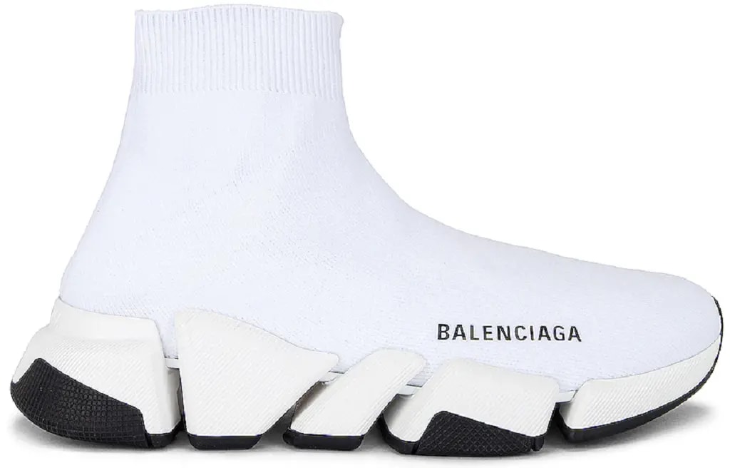 Giày Balenciaga Speed 2 Snearkers In White 617196 W1702 9014 — kich-thuoc: 39