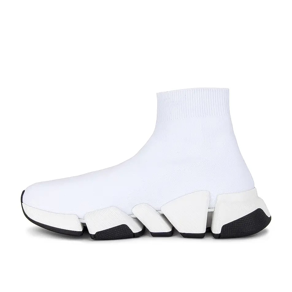 Giày Balenciaga Speed 2 Snearkers In White 617196 W1702 9014 — ảnh 4