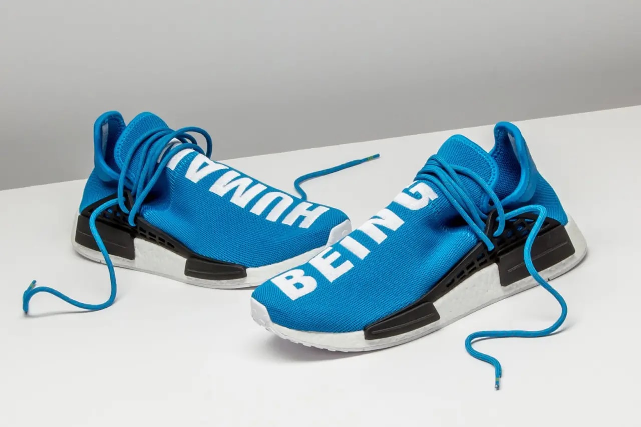 Giày Adidas Pharrell x NMD Human Race 'Blue' BB0618 — ảnh 2
