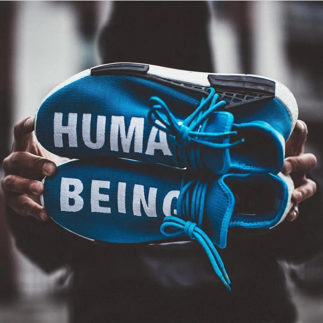 Giày Adidas Pharrell x NMD Human Race 'Blue' BB0618 — ảnh 5
