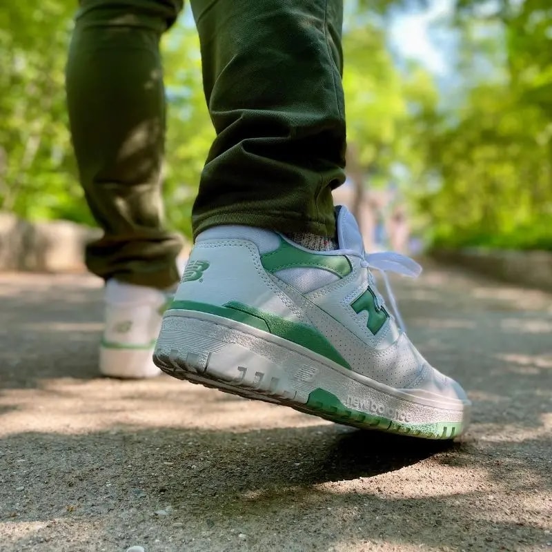 Giày New Balance 550 'White Mint Green' BB550FS1 — ảnh 5
