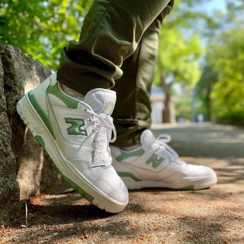 Giày New Balance 550 'White Mint Green' BB550FS1 — ảnh 3