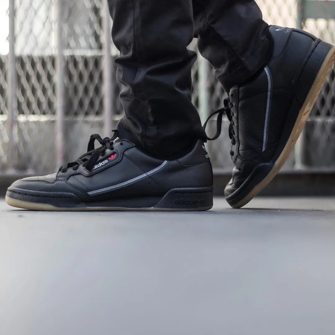 Giày Adidas Continental 80 'Black Gum' BD7797 — ảnh 2