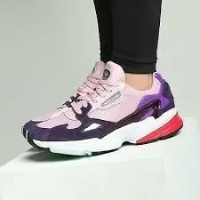 Giày Adidas Wmns Falcon 'Clear Pink Purple' BD7825 — ảnh 2