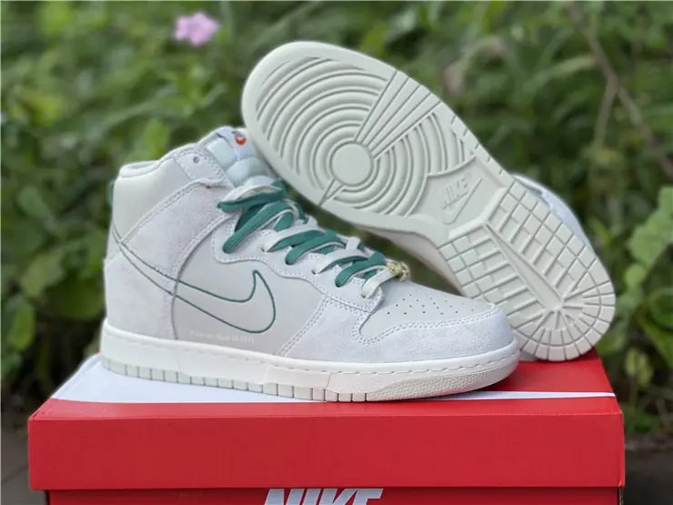 Giày Nike Dunk High SE 'First Use Pack Green Noise' DH0960-001 — ảnh 4