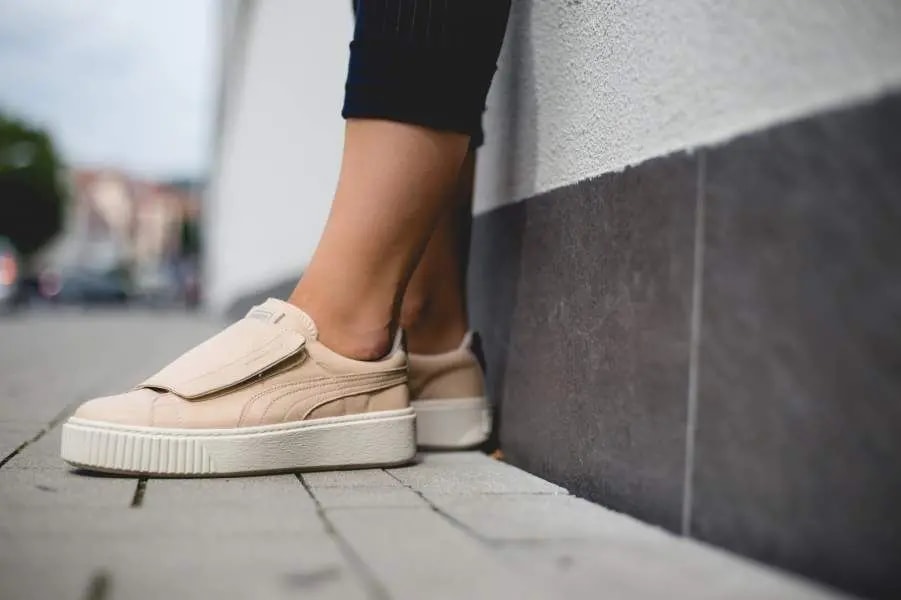 Giày Puma Platform Strap Up 'Natural Vachetta' 364951-01 — ảnh 3