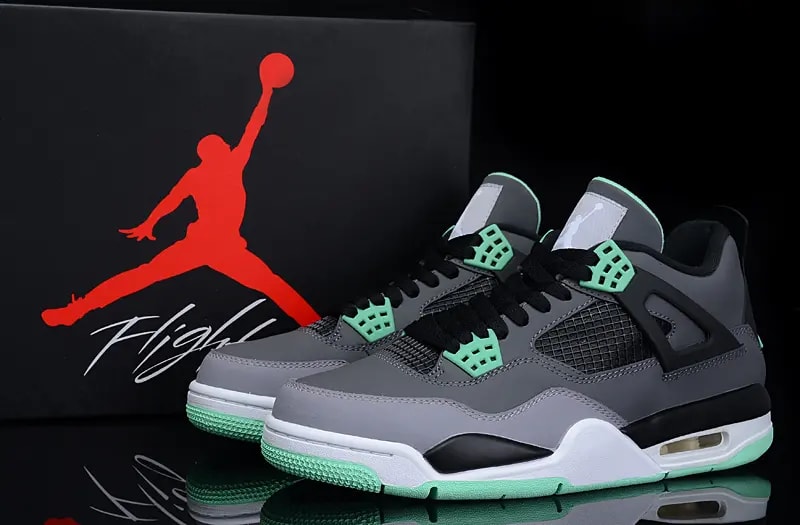Giày Nike Air Jordan 4 Retro 'Green Glow' 308497-033 — ảnh 4