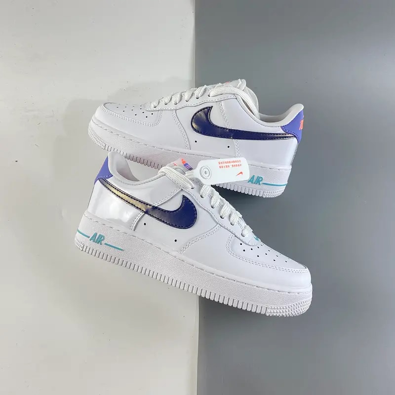 Giày Nike Air Force 1 LV8 1 GS 'White Dark Purple Dust' DC8188-100 — ảnh 4