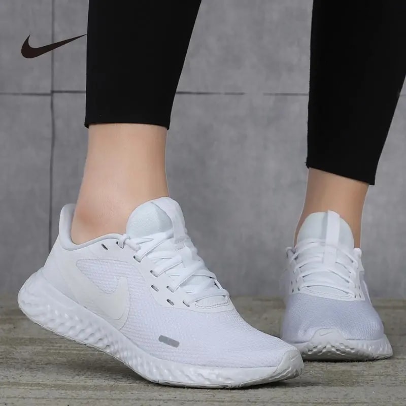 Giày Nike Revolution 5 'All White' BQ3207-104 — ảnh 3