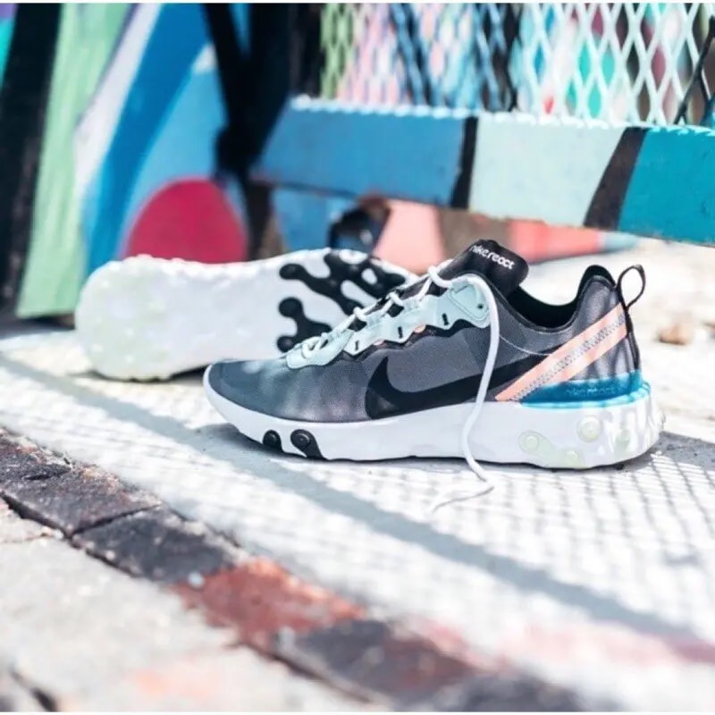 Giày Nike React Element 55 'Ocean Cube' BQ6166-300 — ảnh 3