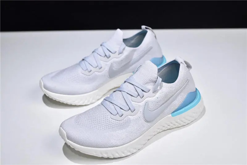 Giày Nike Epic React Flyknit 2 'Vast Grey Blue Lagoon' BQ8928-006 — ảnh 4