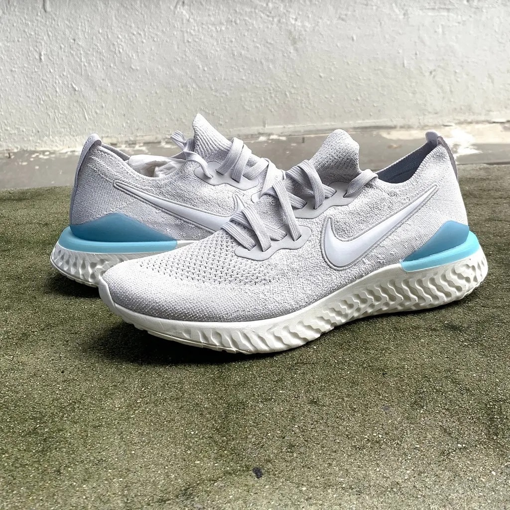Giày Nike Epic React Flyknit 2 'Vast Grey Blue Lagoon' BQ8928-006 — ảnh 3